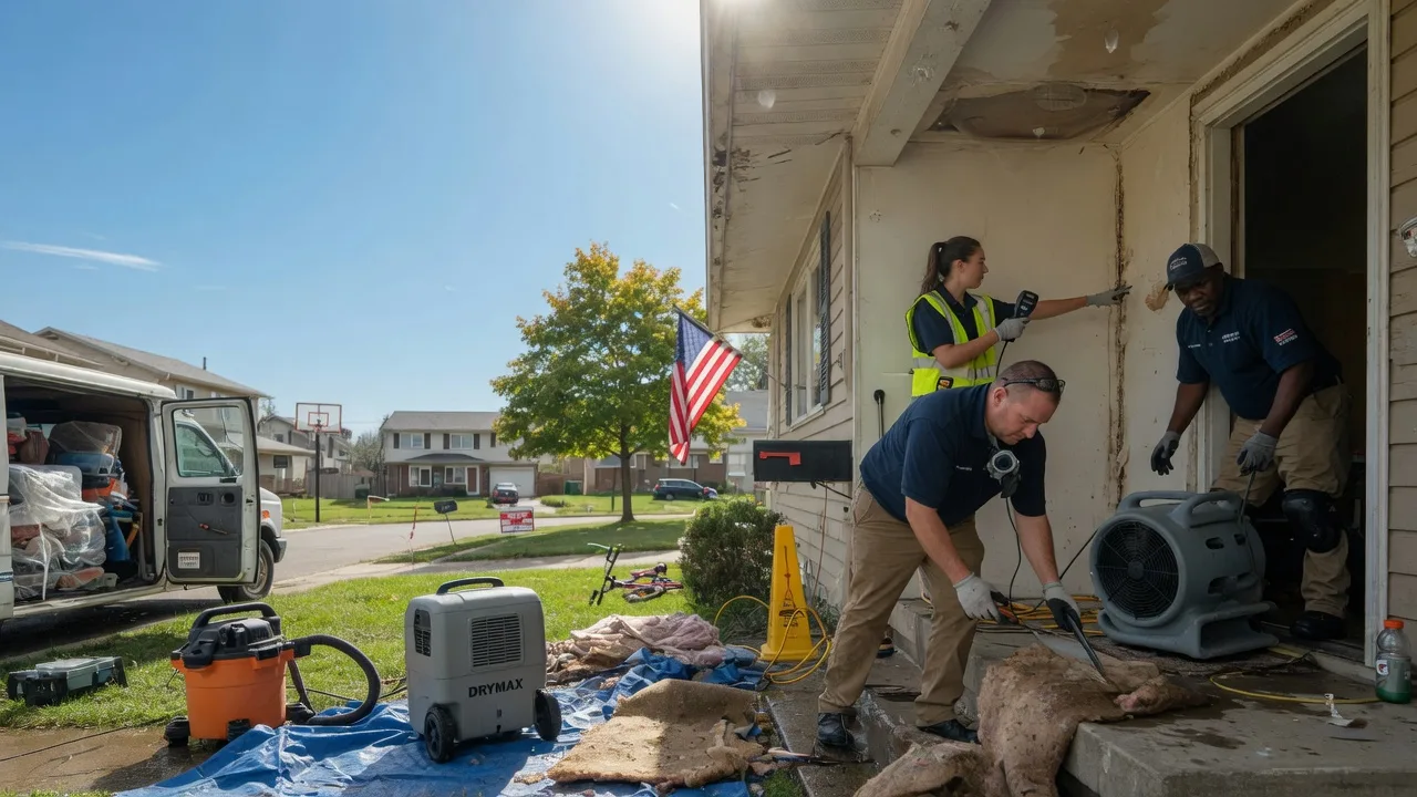 Water Damage Restoration in Plover, WI near me